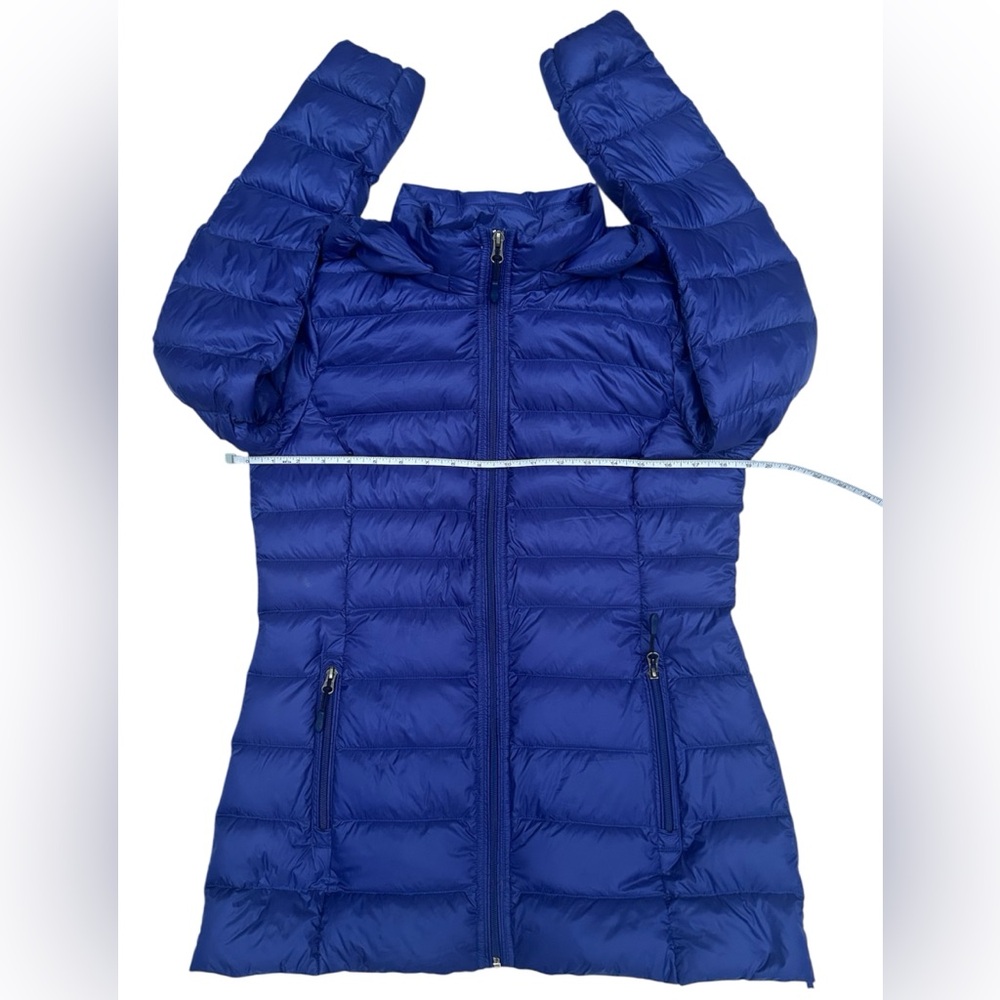 32 DEGREE NWOT Women’s Packable Hooded Lightweight Water Resistant Blue Puffer - Picture 4 of 13